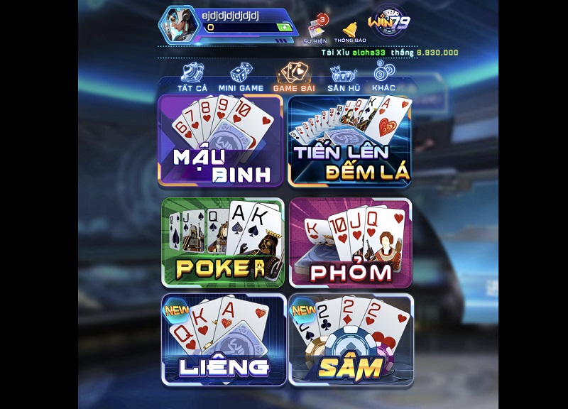 Kinh nghiệm cược tiền Game Phỏm online WIN79