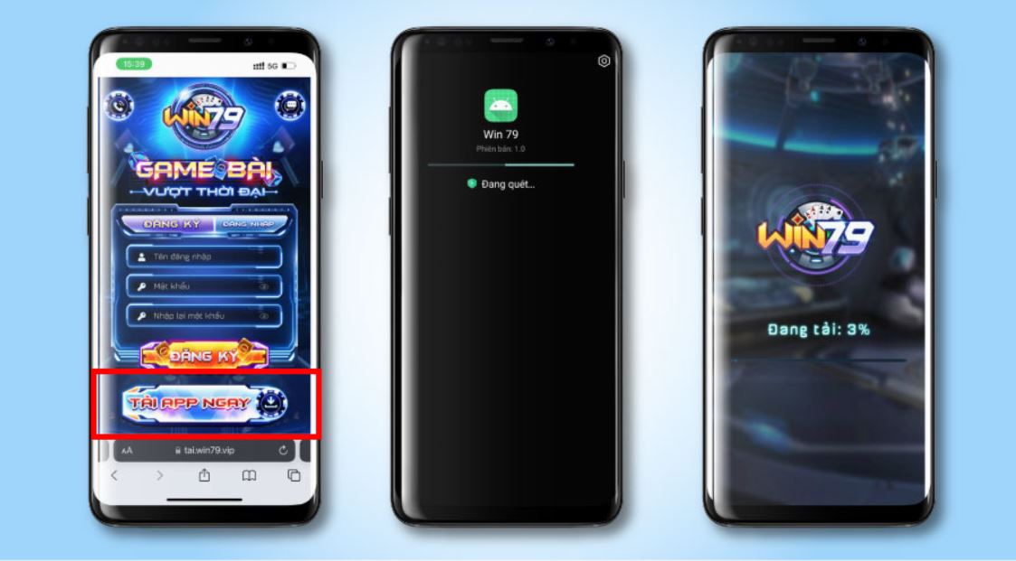 Hướng dẫn tải app WIN79 đơn giản cho điện thoại thông minh